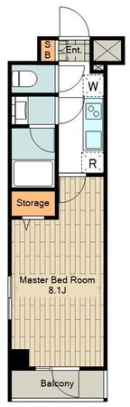ディアレイシャス武蔵関の物件間取画像